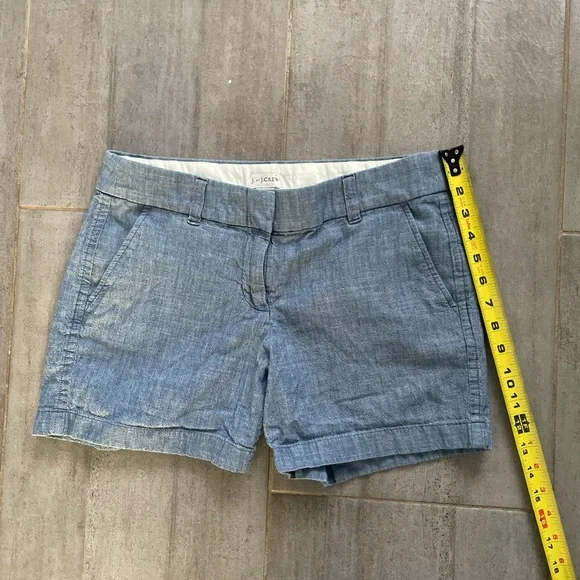 J. Crew Light Blue Jean Shorts for Women - Picture 3 of 5